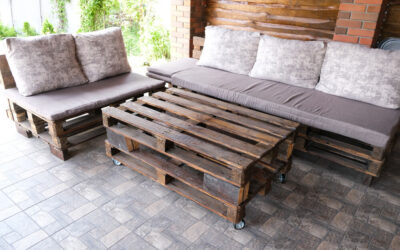 Újrahasznosított raklapok: Kreatív lehetőségek otthon és kertben